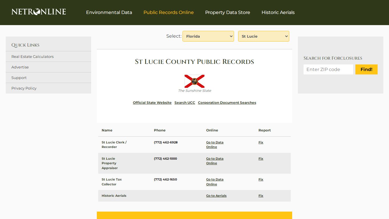 NETR Online • St Lucie • St Lucie Public Records, Search ...